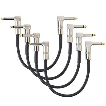 keepdrum GC028 Patchkabel Klinke 60cm 4 STÜCK