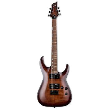 ESP LTD H-200FM E-Gitarre Dark Sunburst mit Kabel