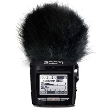 Zoom H2n Handy-Recorder mit Fell-Windschutz