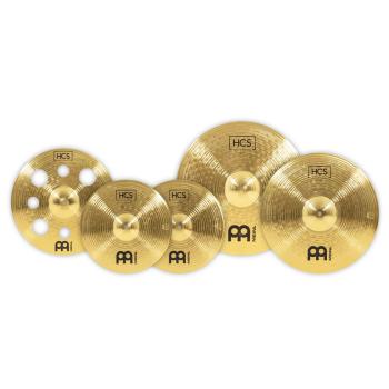 Meinl HCS14161820 Beckenset mit Schlagzeugstöcken