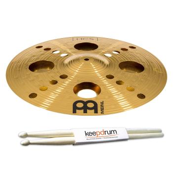Meinl Becken HCS16TRS Trash Crash 16 Zoll mit Schlagzeugstöcken