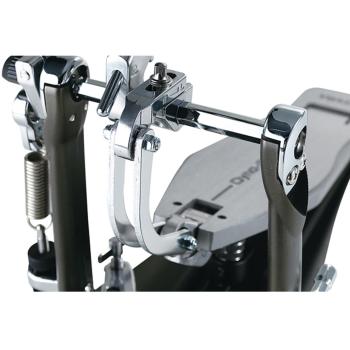 Tama Doppelpedal HPDS1TW Dyna-Sync  mit Schlagzeugstöcken