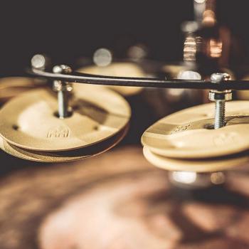 Meinl HTHHBG Benny Greb HiHat Tamburin mit Schlagzeugstöcken