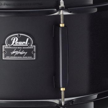 Pearl JJ1365N Jordison Snare Drum mit Schlagzeugstöcken 5BB