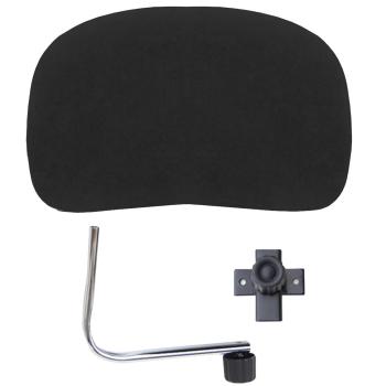 Roc-n-Soc Gaslift-Schlagzeughocker Sattel mit Lehne Schwarz