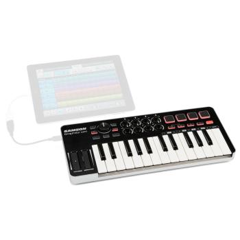 Samson Graphite M25 Controller mit Kopfhörer