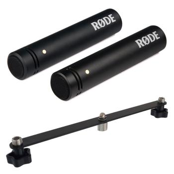 Rode M5 MP Matched Pair mit Stereo-Schiene