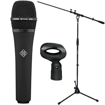 Telefunken M80 Black Mikrofon mit Mikrofonständer