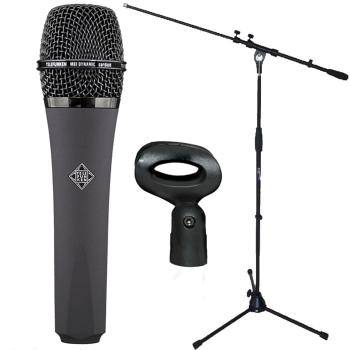 Telefunken M81 dynamisches Mikrofon mit Stativ