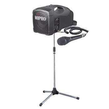 Mipro MA-101C Lautsprecher mit Mikrofon mit Stativ