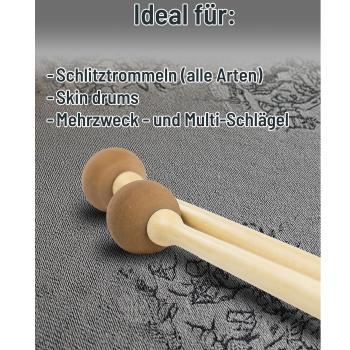 Schlagwerk MA103 Gummikopfschlägel weich