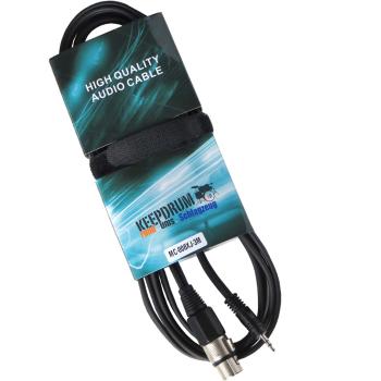 keepdrum BP0001 Boompole 3m mit MC008XJ 3m Kabel