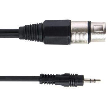 keepdrum MC-008XJ 3m XLR Female - 3,5mm Miniklinke