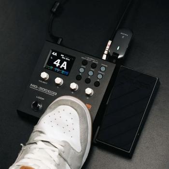 NUX Multi-Effektgerät MG-300 MKII für E-Gitarre mit Klinkenkabel