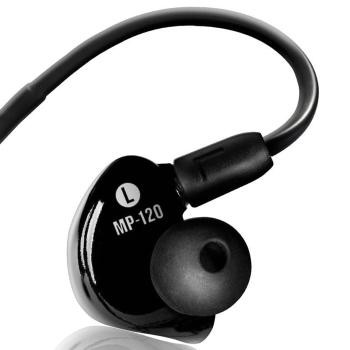 Mackie In-Ear Kopfhörer MP-120 mit Bluetooth-Adapter und Tuch