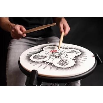 Meinl MPP-12-BG Übungspad Benny Greb Practice Pad 12