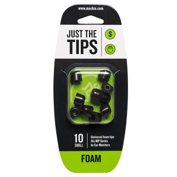 Mackie Öhrstöpsel für In-Ear Kopfhörer Größe S mit Tuch