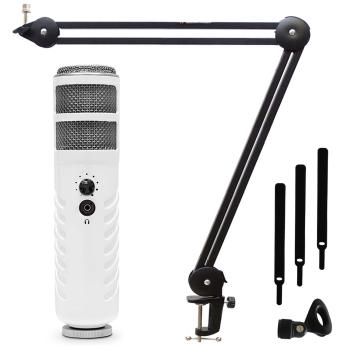 Rode Podcaster USB-Mikrofon mit MS138 Mikrofonarm