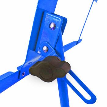 keepdrum MUS2BL Notenständer Blau mit 10 Magnete