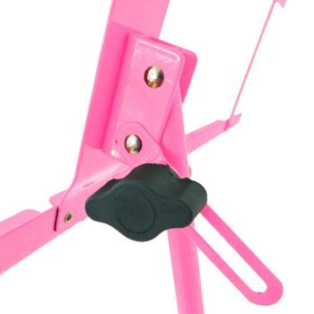 keepdrum MUS2PK Notenpult Pink mit 4 Notenklammern