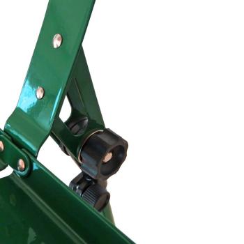 keepdrum MUS3GR Notenständer Grün mit personalisierter Gravur