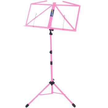 keepdrum MUS3PK Notenpult Pink mit 4 Notenklammern