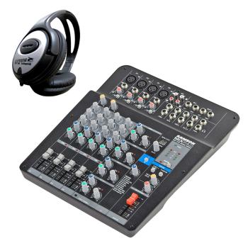 Samson Mixpad MXP124FX USB Mischpult mit Kopfhörer