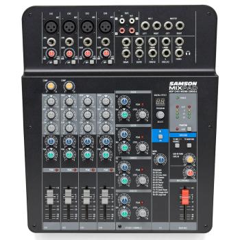 Samson Mixpad MXP124FX USB Mischpult mit Kopfhörer
