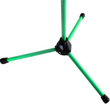 keepdrum MS106 GR Mikrofonständer Grün mit  Kabel