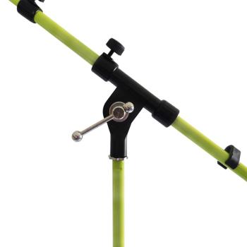 keepdrum MS106 YW Gelb Mikrofonständer mit Klemme