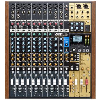 Tascam Model 16 Mischpult mit Speicherkarte 32GB