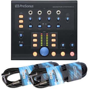 Presonus Monitor Station V2 mit 2x Klinkenkabel