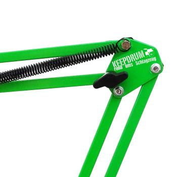 keepdrum NB35 GR Grün Gelenkarm mit Popschutz