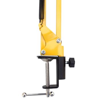 keepdrum NB35 YW Gelenkarm mit Mikrofonkabel Gelb