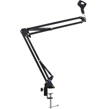 keepdrum NB35 Mikrofonstativ Tisch-Mikrofonarm mit 6m XLR Kabel