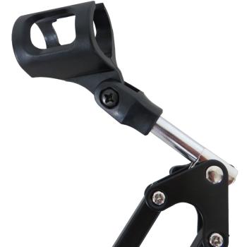 keepdrum NB35 Mikrofonstativ Tisch-Mikrofonarm mit 6m XLR Kabel