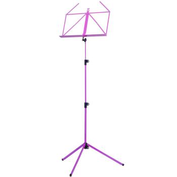 K&M 100-1 Flieder Notenständer mit Tasche mit 2 Magnete