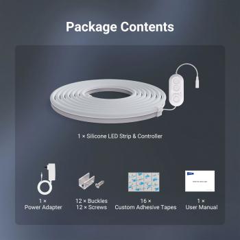 Neewer LED-Band NS02 formbarer LED-Streifen mit App-Steuerung 3m