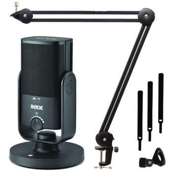 Rode NT-USB MINI USB-Mikrofon mit MS138 Mikrofonarm