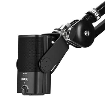 Rode NT-USB MINI mit PSA1 Gelenkarm und Mikrofasertuch