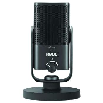 Rode NT-USB MINI USB-Mikrofon mit Mikrofonarm Weiss