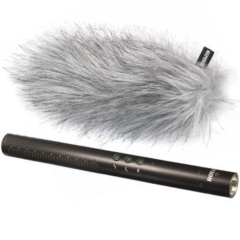 Rode NTG-4 Richtmikrofon mit Windschutz
