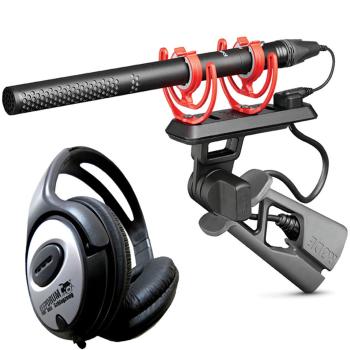Rode NTG-5 KIT Richtmikrofon Set mit Kopfhörer