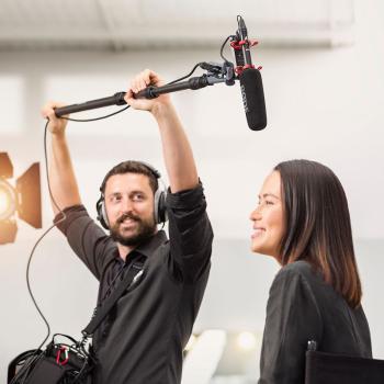Rode NTG-5 KIT Richtmikrofon Set mit Kopfhörer