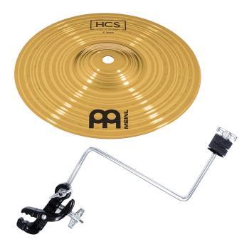 Meinl Becken HCS8S Splash 8 Zoll mit Beckenhalter PA-HCM-SP