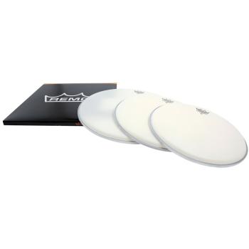 Remo Ambassador Coated 12-13-16 Zoll Fell-Set