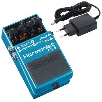 Boss PS-6 Harmonist Pitch-Shifter Pedal mit Netzteil