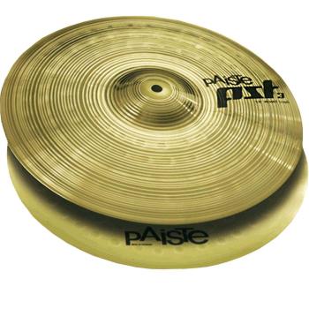 Paiste PST3 13 Zoll HiHat Becken mit Schlagzeugstöcken