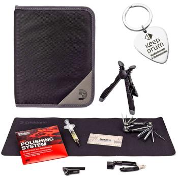 Daddario PW-EGMK-01  Pflege -Werkzeug - Set mit   Plektrum