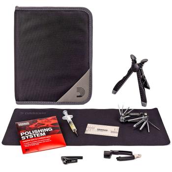 Daddario PW-EGMK-01  Pflege -Werkzeug - Set mit   Plektrum